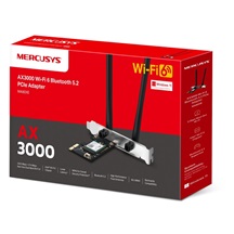 MERCUSYS MA80XE Wi-Fi a Bluetooth PCI Express adaptér
