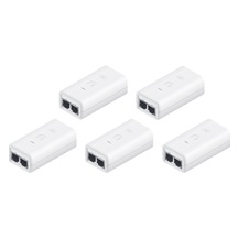 Ubiquiti POE-24-12W-G-WH Gigabitový PoE Injektor, 24V/0,5A, 12W, 5 pack