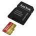 SanDisk micro SDXC karta 256GB Extreme PLUS (200 MB/s Class 10, UHS-I U3 V30) + adaptér