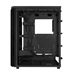 ASUS case PROART PA401 WOOD METAL, Mid Tower, ATX, 1xUSB-C Gen2x2, 2xUSB 3.0, 2x 160mm Fan, 1x 120mm Fan, černá