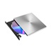 ASUS DVD ZenDrive SDRW-08U9M-U SILVER, External Slim DVD-RW, USB Type-C/Type-A, M-DISC