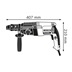 Bosch GBH 2-26 DFR vrtací kladivo s SDS plus