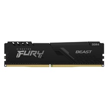 KINGSTON DIMM DDR4 32GB (Kit of 2) 3600MT/s CL18 FURY Beast Černá