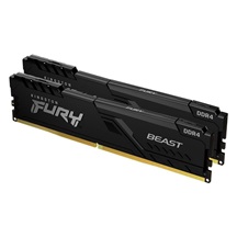 KINGSTON DIMM DDR4 8GB (Kit of 2) 3200MT/s CL16 FURY Beast Černá