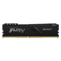 KINGSTON DIMM DDR4 8GB (Kit of 2) 3200MT/s CL16 FURY Beast Černá