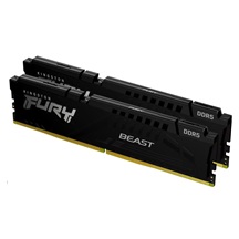 KINGSTON DIMM DDR5 16GB (Kit of 2) 5200MT/s CL40 FURY Beast Černá