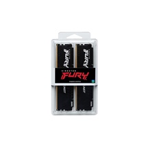 KINGSTON DIMM DDR5 16GB (Kit of 2) 6000MT/s CL30 ECC FURY Beast XMP Černá