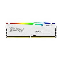 KINGSTON DIMM DDR5 16GB 5600MT/s CL36 FURY Beast Bílá RGB EXPO