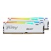 KINGSTON DIMM DDR5 64GB (Kit of 2) 6000MT/s CL30 Non-ECC FURY Beast RGB EXPO, Bílá