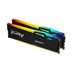 KINGSTON DIMM DDR5 64GB (Kit of 2) 6400MT/s CL32 Non-ECC FURY Beast RGB EXPO, Černá