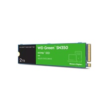 WD GREEN SSD NVMe 2TB PCIe SN350, Geb3 8GB/s, (R:3200/W:3000 MB/s)
