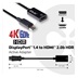 Club3D Adaptér aktivní DisplayPort 1.4 na HDMI 2.0b, HDR, 19cm