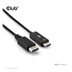Club3D Adaptér aktivní DisplayPort 1.4 na HDMI HDR (M/M), 2m