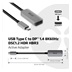 Club3D Adaptér aktivní USB-C na DisplayPort 1.4, 8K60Hz DSC1.2 HDR HBR3