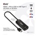 Club3D Adaptér HDMI + Micro USB na USB-C 4K120Hz/8K30Hz, Active Adapter M/F