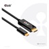 Club3D aktivní kabel HDMI na USB-C, 4K60Hz, 1.8m, M/M