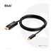 Club3D aktivní kabel HDMI na USB-C, 4K60Hz, 1.8m, M/M