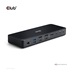 Club3D Dokovací stanice USB-C 16v1, 3xDP, 2xHDMI, 1xUSB-C, 3xUSB, 1xRJ45, 1x3.5mm, černá