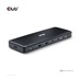 Club3D Dokovací stanice USB-C 12v1, 1xDP, 1xHDMI, 2xUSB-C, 4xUSB, 1xRJ45, černá