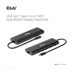 Club 3D Dokovací stanice USB-C 8v1, 1xDP, 1xHDMI, 1xUSB-C PD100W, 2xUSB, čtečka SD karet, šedá