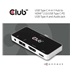 Club3D Dokovací stanice pro mobilní telefony USB-C 4v1, 1xHDMI, 1xUSB-C, 1xUSB, 1x3.5mm, černá