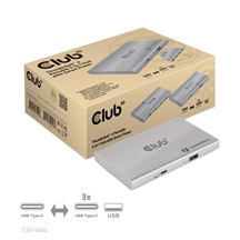 Club3D hubThunderbolt 4 Portable 5-in-1 Hub with Smart Power
