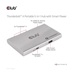 Club3D hubThunderbolt 4 Portable 5-in-1 Hub with Smart Power