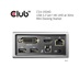 Club3D Dokovací stanice USB-A 8v1, 1xHDMI, 1xDVI, 4xUSB, 1xRJ45, 1x3.5mm, šedá