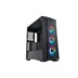 Cooler Master case MasterBox 520 Mesh, ATX, Průhledná bočnice, 3x 120mm ARGB Fan, ARGB Hub, Černá