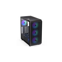 Endorfy skříň Arx 700 ARGB / ATX / 4x 140 ARGB fan (až 8 fans) / 2x USB / USB-C / mesh p. / tvrzené sklo / černá