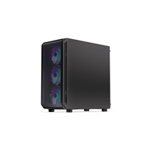 Endorfy skříň Arx 700 ARGB / ATX / 4x 140 ARGB fan (až 8 fans) / 2x USB / USB-C / mesh p. / tvrzené sklo / černá