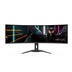 GIGABYTE LCD - 49" Gaming monitor AORUS CO49DQ, OLED, 5120x1440 DQHD 32:9, 144Hz, 1.5M:1, 250cd/m2, 0.03ms, 2xHDMI, 1xDP