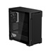 GIGABYTE case GB-C102G, Mid Tower, 2x USB3.0, Průhledná bočnice, 2x 120mm Fan, černá