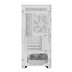GIGABYTE case GB-C102GI, Mid Tower, 2x USB3.0, Průhledná bočnice, 2x 120mm Fan, bílá