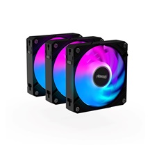 GIGABYTE ventilátor AORUS EZ CHAIN FAN 3-PACK, 3x120mm, černá