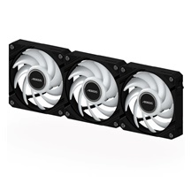 GIGABYTE ventilátor AORUS EZ CHAIN FAN 3-PACK, 3x120mm, černá