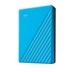 WD My Passport Portable 4TB, Externí HDD, USB 3.0, modrá