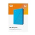 WD My Passport Portable 4TB, Externí HDD, USB 3.0, modrá