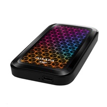 ADATA External SSD 512GB SE770G USB 3.0 černá/žlutá LED RGB