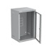 Solarix Nástěnný rozvaděč 10" 9U RAL 7035 skleněné dveře LC-10-9-11-G