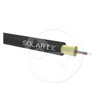 Solarix DROP1000 kabel Solarix 04vl 9/125 3,0mm LSOH E<sub>ca</sub>  černý 500m SXKO-DROP-4-OS-LSOH