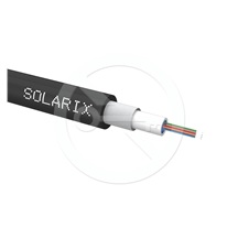 Solarix Univerzální kabel CLT Solarix 08vl 9/125 LSOH E<sub>ca</sub> černý, SXKO-CLT-8-OS-LSOH