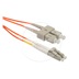 Solarix Patch kabel Solarix 50/125 LCupc/SCupc MM OM2 1m duplex SXPC-LC/SC-UPC-OM2-1M-D