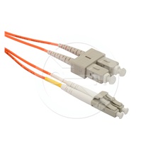 Solarix Patch kabel Solarix 50/125 LCupc/SCupc MM OM2 2m duplex SXPC-LC/SC-UPC-OM2-2M-D