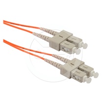 Solarix Patch kabel Solarix 50/125 SCupc/SCupc MM OM2 2m duplex SXPC-SC/SC-UPC-OM2-2M-D