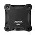 ADATA Externí SSD 512GB SD620, USB Micro-B, USB 3.2 Gen 2, R:520/W:460MB/s, černá