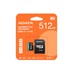 ADATA MicroSDXC karta 512GB Premier Pro UHS-I V30S (R:100/W:80 MB/s) + SD adaptér