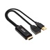 Club3D adaptér aktivní HDMI na DisplayPort 4K60Hz, M/F