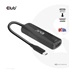 Club3D Adaptér USB-C na HDMI 8K60Hz/4K120Hz, Active Adapter M/F, PD 3.0, HDR10+ a DSC 1.2