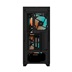 GIGABYTE case GB-C301G V2, Mid Tower, 1xUSB-C 3.2, 2xUSB 3.0, ARGB Hub, 4x 120mm ARGB Fan, černá